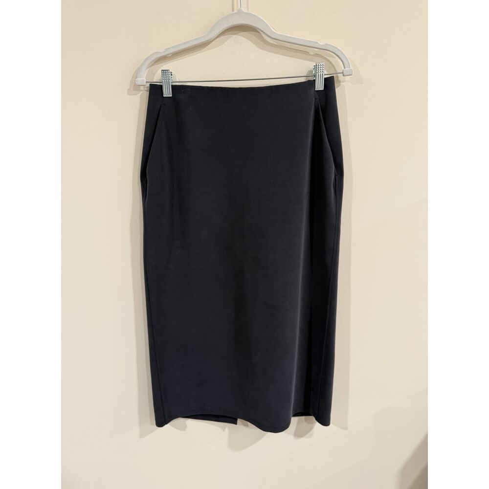 Lululemon Softstreme High Rise Midi Slim Fit Skirt Women's True Navy Size 8